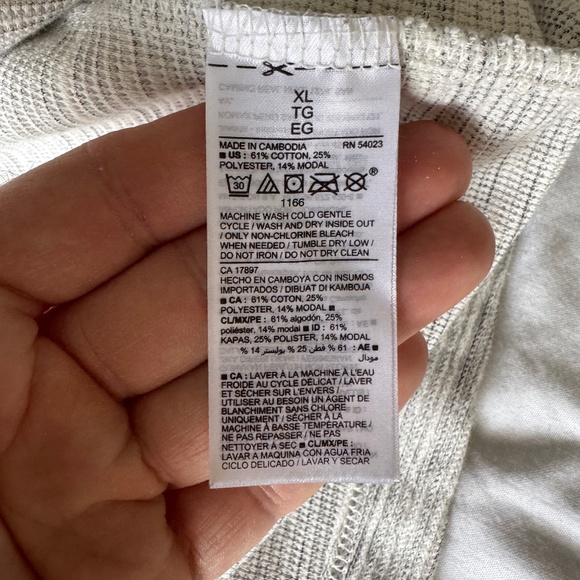 Old Navy‎ Long Sleeve Textured Knit Shift Dress Marled Gray X-Large Boardwalk - Picture 7 of 15